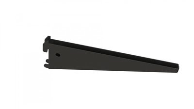 Konzole závěsná dvojitá úhlová pro modulární úložný systém 220 mm (černá) 40529354 foto